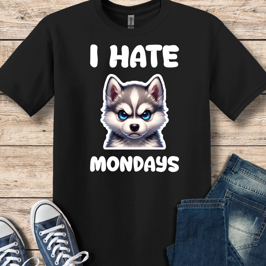 I Hate Mondays-Klee Kai Shirt