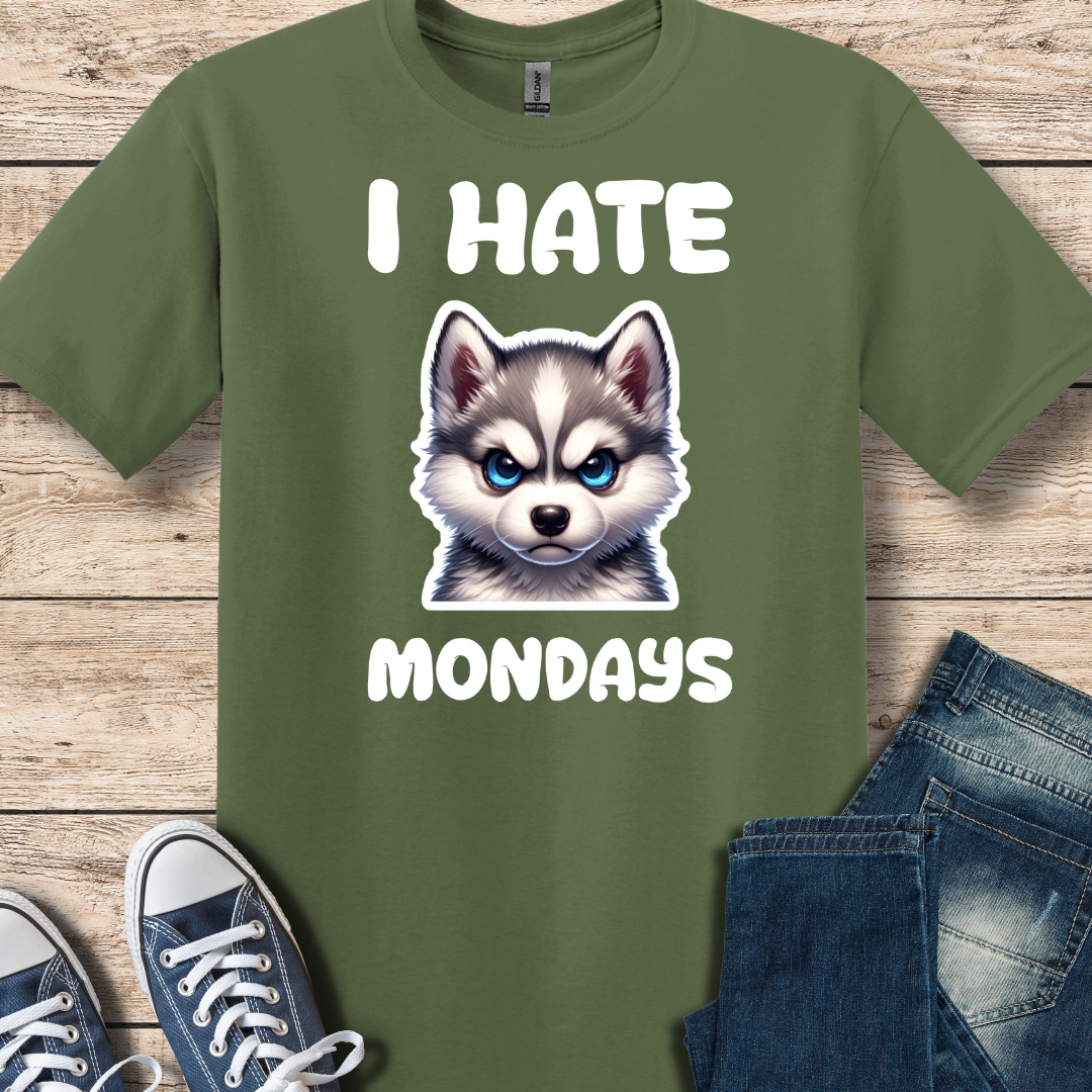 I Hate Mondays-Klee Kai Shirt