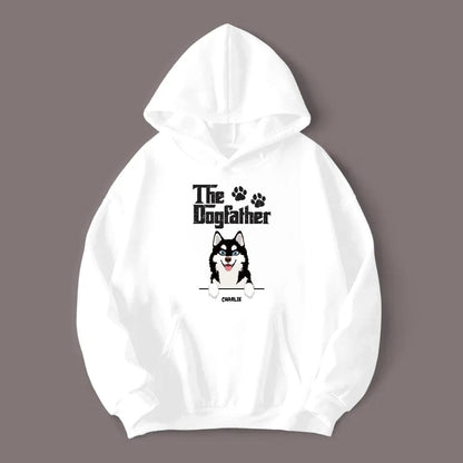 Customizer Dog Father - Dog Mother Personalized Hooded Sweatshirt