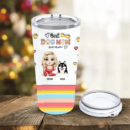 Customizer Tumbler 20oz / Default / 20oz Personalized Alaskan Klee Kai Dog Mom Tumbler