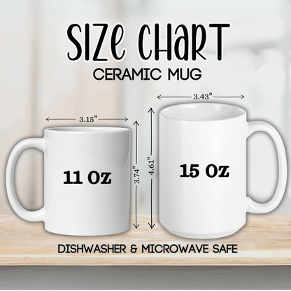 Mug Ceramic Mug, 6 Klee Kai Standing (11oz, 15oz)