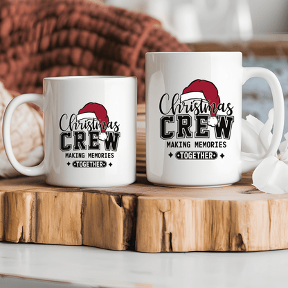 Mug Ceramic Mug, Christmas Crew (11oz, 15oz)