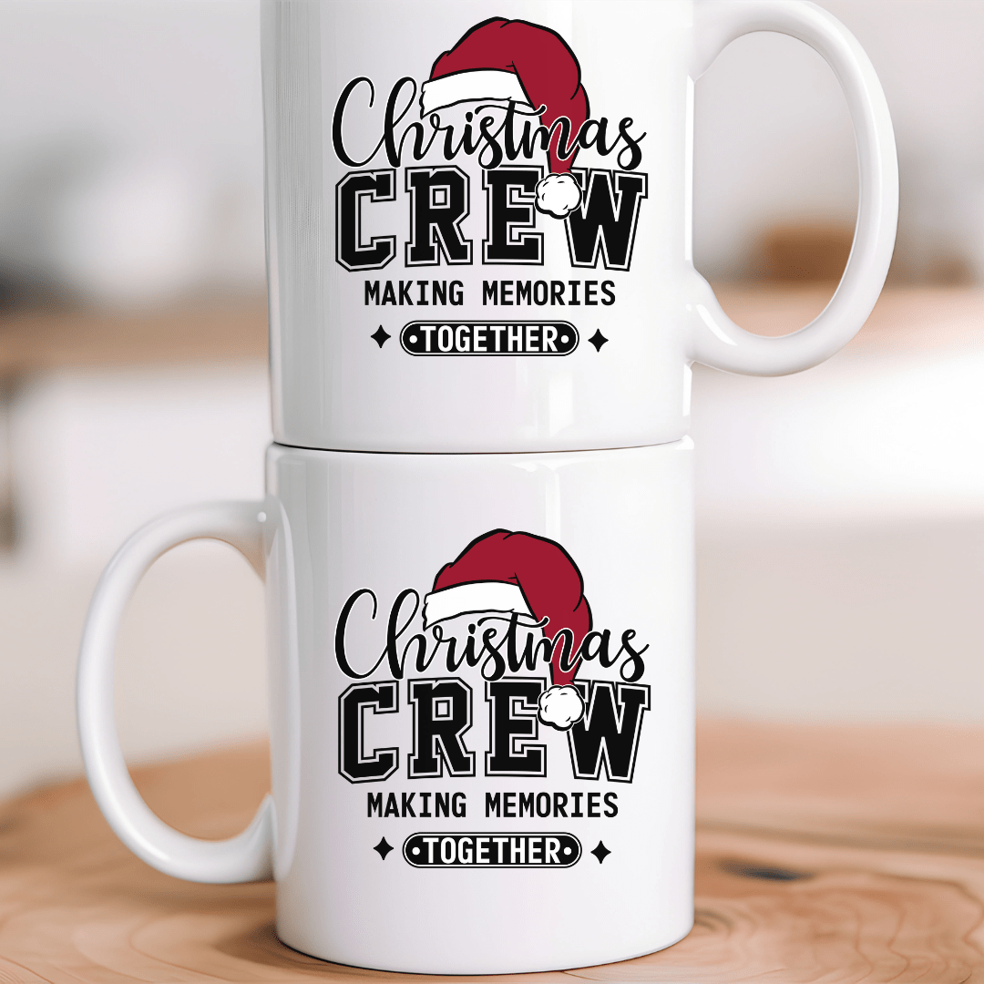 Mug 11oz Ceramic Mug, Christmas Crew (11oz, 15oz)