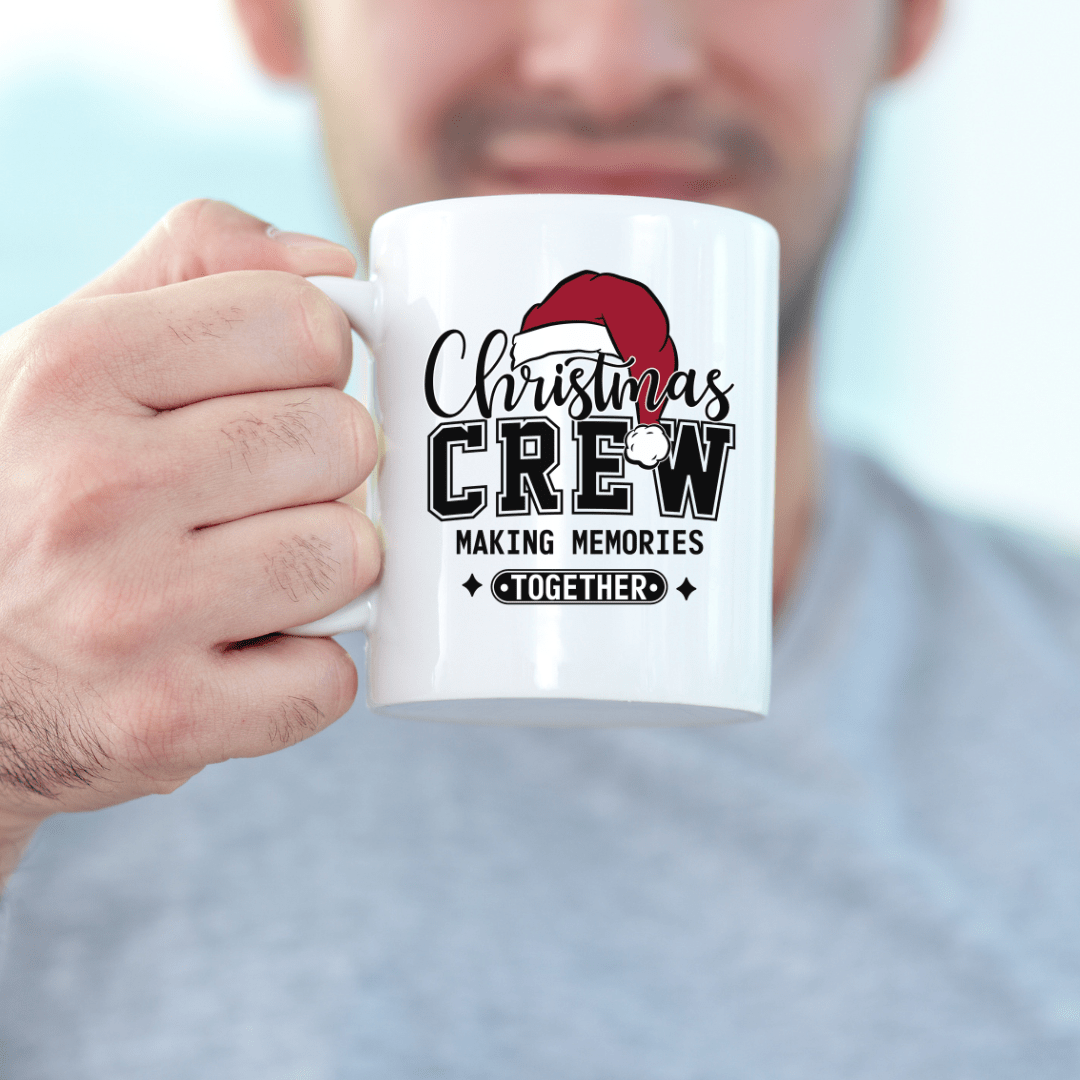 Mug Ceramic Mug, Christmas Crew (11oz, 15oz)