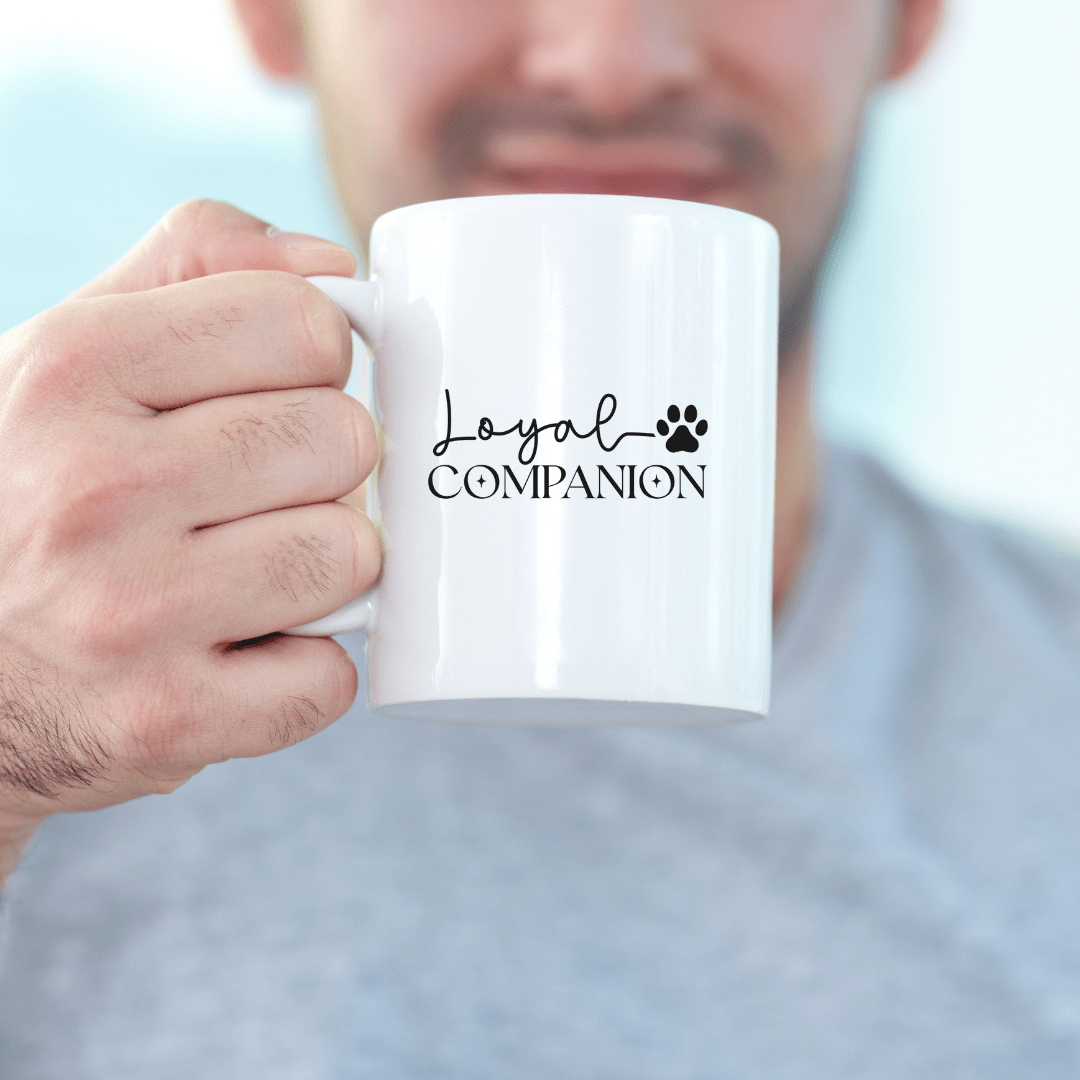 Mug Ceramic Mug, Loyal Companion Always by your side Black (11oz, 15oz)