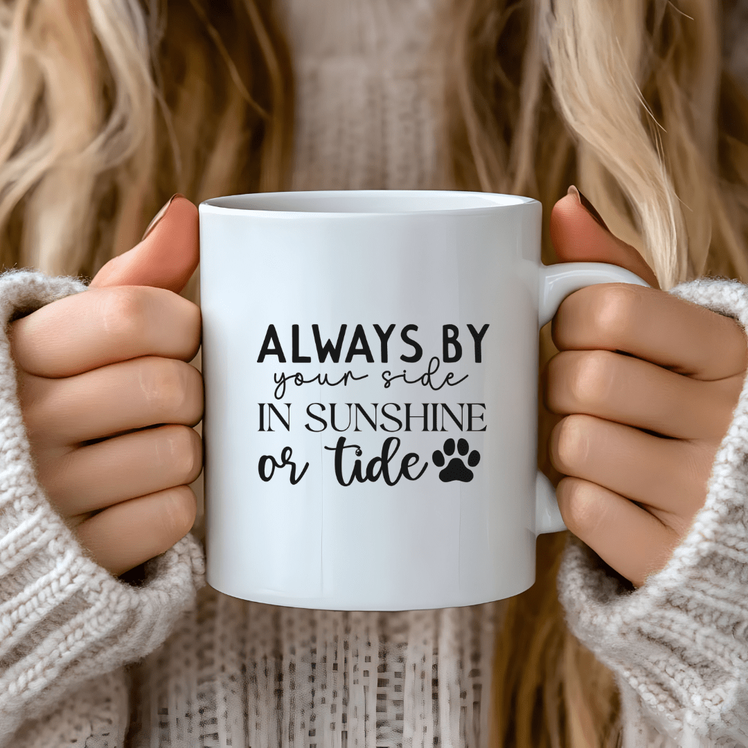 Mug Ceramic Mug, Loyal Companion Always by your side Black (11oz, 15oz)