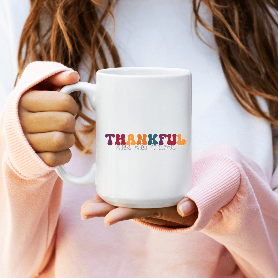 Mug Ceramic Mug, Thankful Klee Kai Mama (11oz, 15oz)