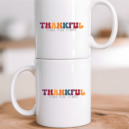 Mug 11oz Ceramic Mug, Thankful Klee Kai Mom (11oz, 15oz)