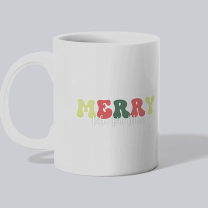 Ceramic Mug, Merry Klee Kai Mom - Green (11oz, 15oz)