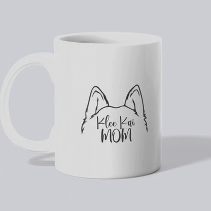 Ceramic Mug, Klee Kai Mom Dog ears (11oz, 15oz)