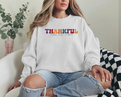 Thankful Klee Kai Mom Sweatshirt