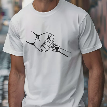 Paw Fist Bump T-Shirt