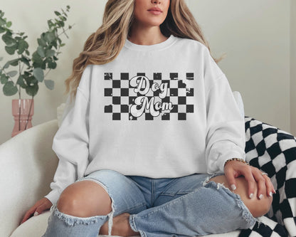 Dog Mom Retro Sweatshirt