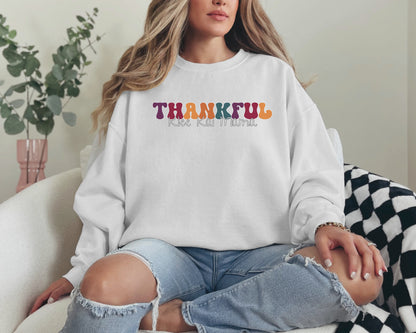 Thankful Klee Kai Mama Sweatshirt