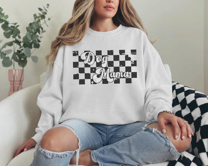 Dog Mama Retro Sweatshirt