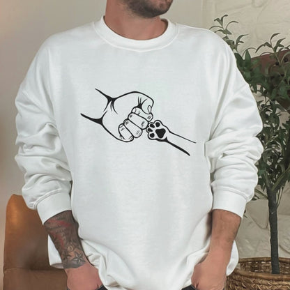 Paw Fist Bump Sweatshirt