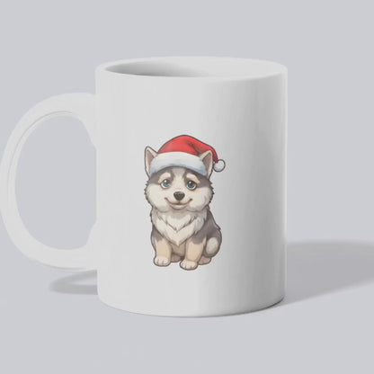 Ceramic Mug, Dear Santa Bring Me More Dogs Black (11oz, 15oz)