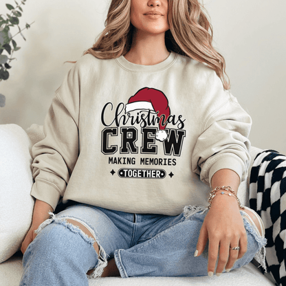 Sweatshirt Sand / S Christmas Crew Sweatshirt (Women)