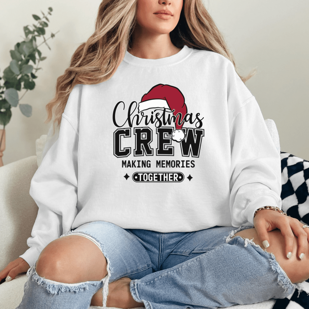 Sweatshirt White / S Christmas Crew Sweatshirt (Women)