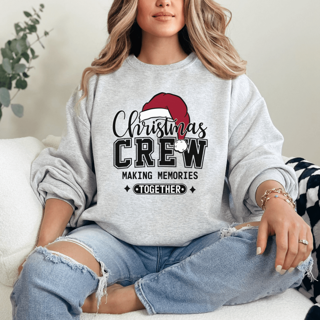 Sweatshirt Ash / S Christmas Crew Sweatshirt (Women)