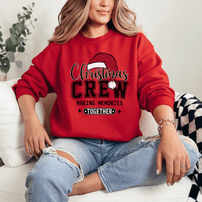 Sweatshirt Red / S Christmas Crew Sweatshirt (Women)