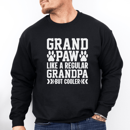 Sweatshirt Black / S Grand Paw White Sweatshirt