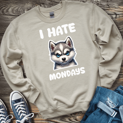 Sweatshirt S / Sand I Hate Mondays- Klee Kai Sweatshirt