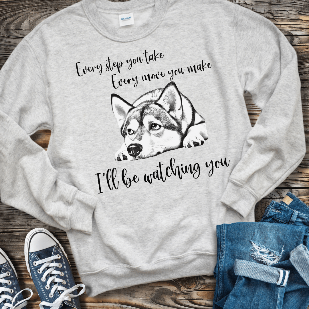 Sweatshirt Ash / S I'll be watching you Sweatshirt (Women)