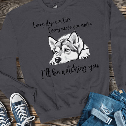 Sweatshirt Charcoal / S I'll be watching you Sweatshirt (Women)