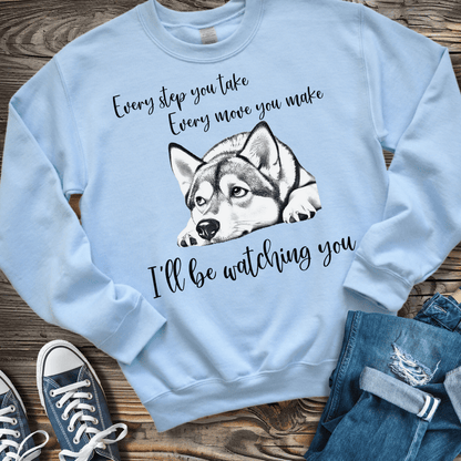 Sweatshirt Light Blue / S I'll be watching you Sweatshirt (Women)