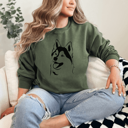 Sweatshirt S / Military Green Kika Sweatshirt