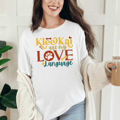 T-Shirt Alaskan Klee Kai Are My Love Language T-Shirt