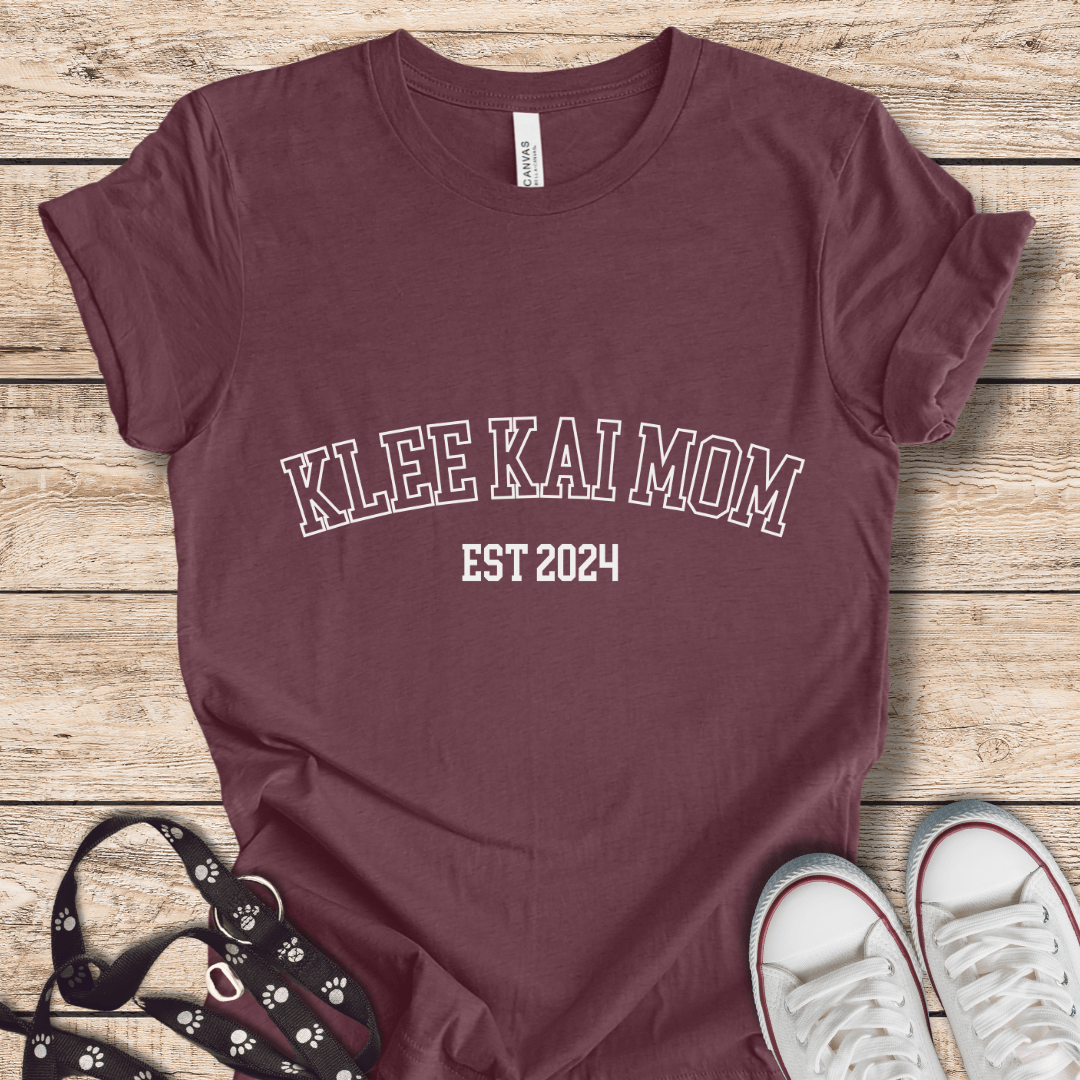 T-Shirt Heather Maroon / XS Alaskan Klee Kai University Style Tee