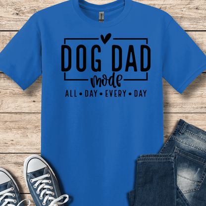 T-Shirt Royal / S Dog Dad Mode T-Shirt