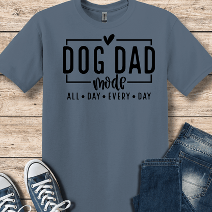 T-Shirt Stone Blue / S Dog Dad Mode T-Shirt