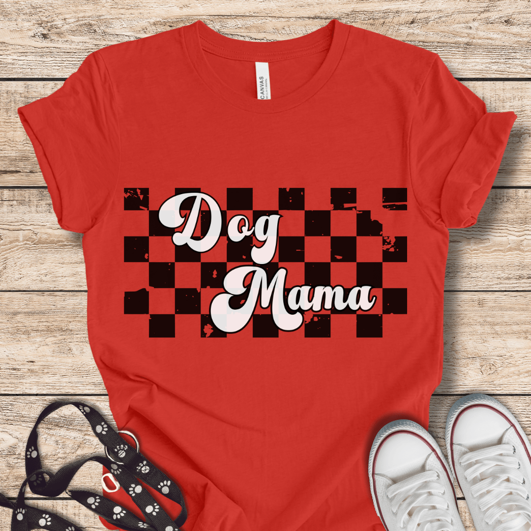 T-Shirt Red / XS Dog Mama Style Tee