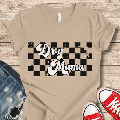 T-Shirt Tan / XS Dog Mama Style Tee