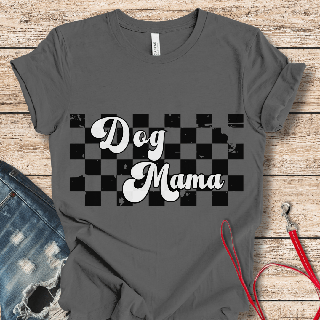 T-Shirt Asphalt / XS Dog Mama Style Tee