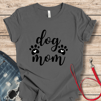 T-Shirt Asphalt / XS Dog Mom Tee