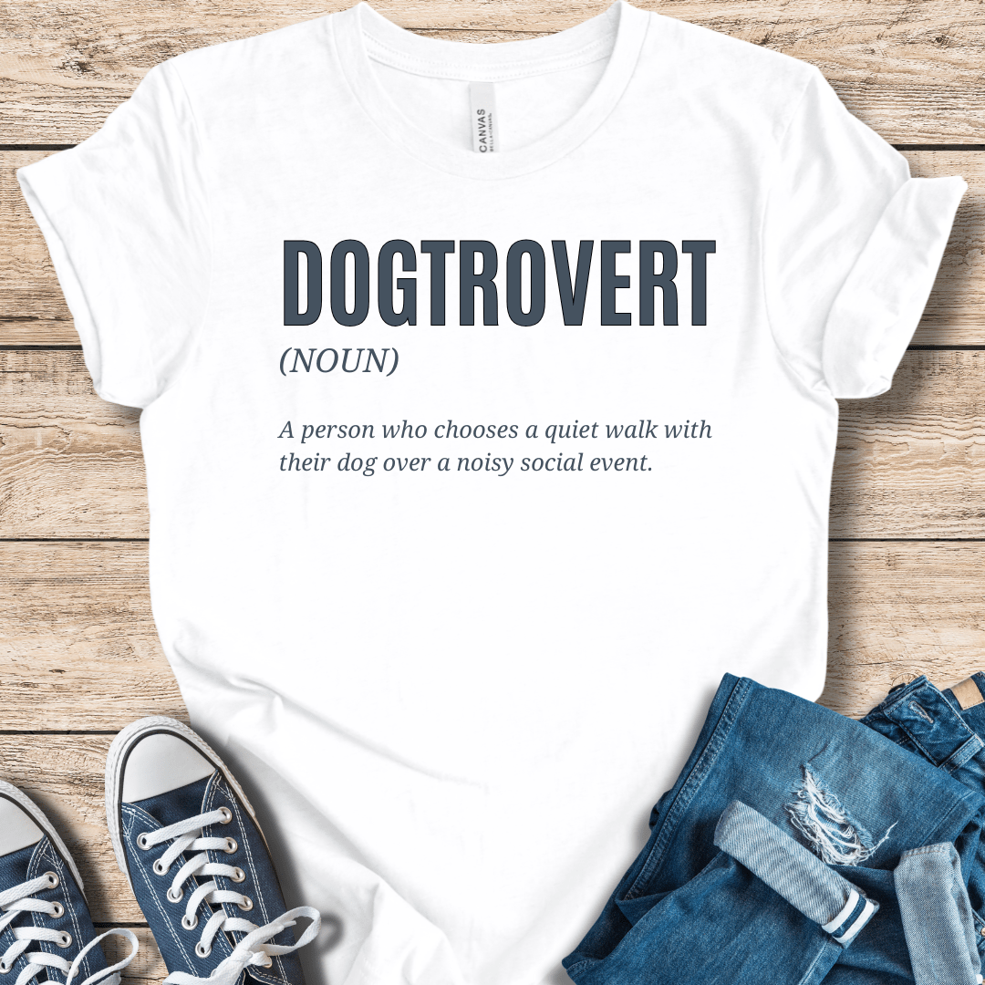 T-Shirt White / XS Dogtrovert Definition Tshirt