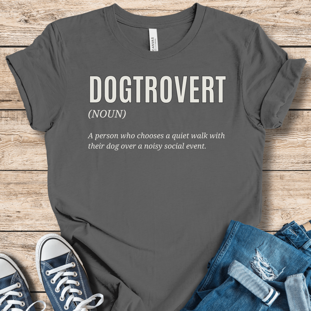 T-Shirt Asphalt / XS Dogtrovert Definition Tshirt