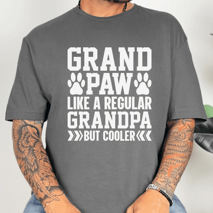 T-Shirt Charcoal / XS GrandPaw But Better Tee (White Script)