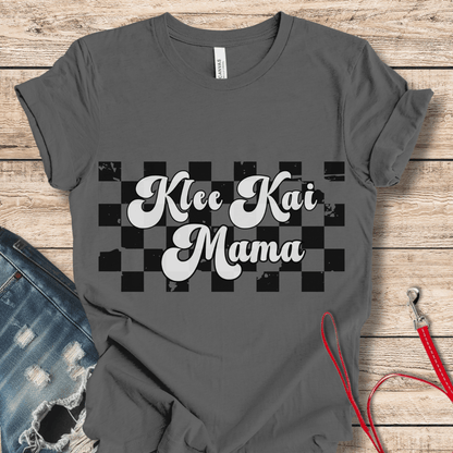 T-Shirt Asphalt / XS Klee Kai Mama Retro Tee