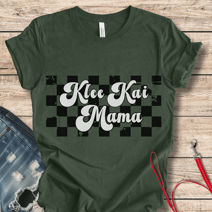 T-Shirt Heather Forest / XS Klee Kai Mama Retro Tee