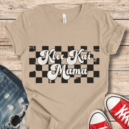 T-Shirt Tan / XS Klee Kai Mama Retro Tee