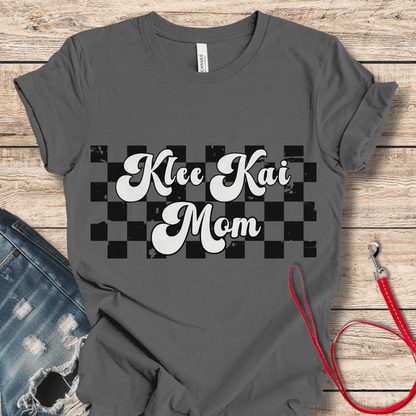 T-Shirt Asphalt / XS Klee Kai Mom Retro Tee