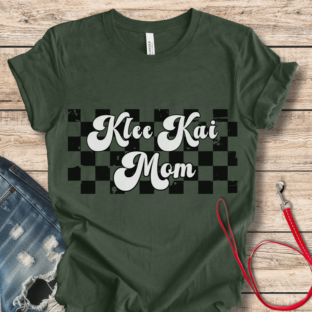 T-Shirt Heather Forest / XS Klee Kai Mom Retro Tee