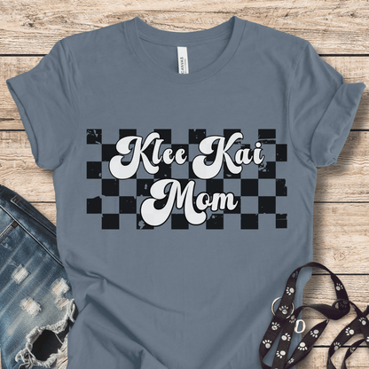 T-Shirt Steel Blue / XS Klee Kai Mom Retro Tee