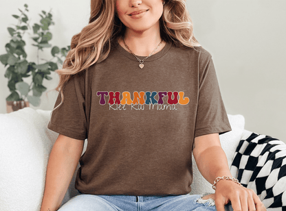 T-Shirt Heather Brown / XS Thankful Klee Kai Mama Style Tee