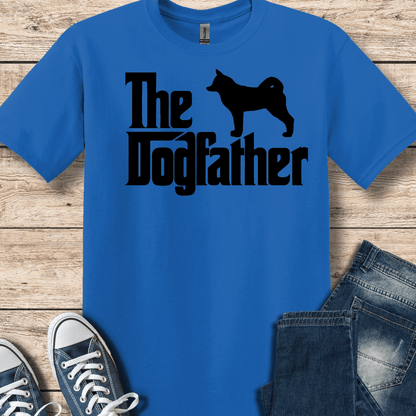 T-Shirt Royal / S The Alaskan Klee Kai "DogFather" T-Shirt